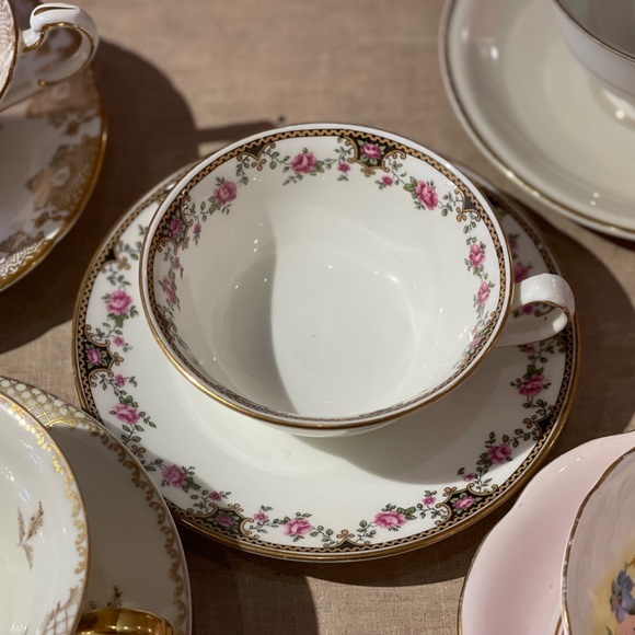 Vintage mix tea party set - 11 piece - Picture 7 of 9